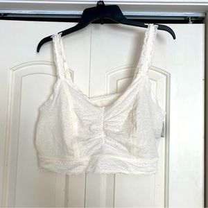 Torrid Curve White Lace Bralette